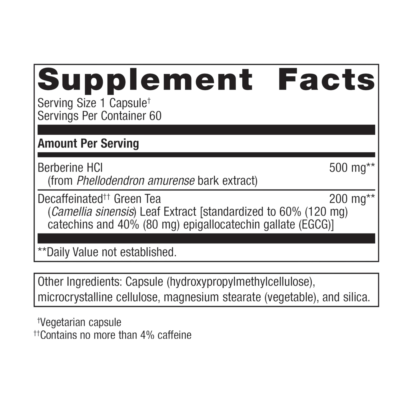 Berberine GT Metabolism Support