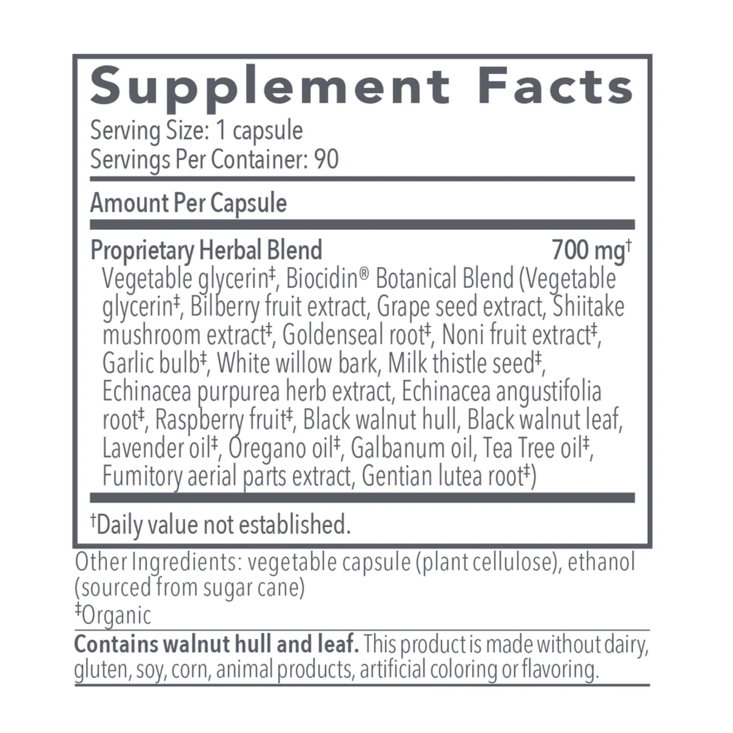 Biocidin 90 caps