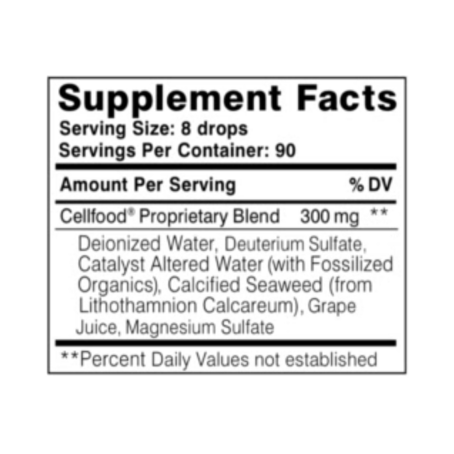 CellFood Liquid Concentrate 1 fl oz