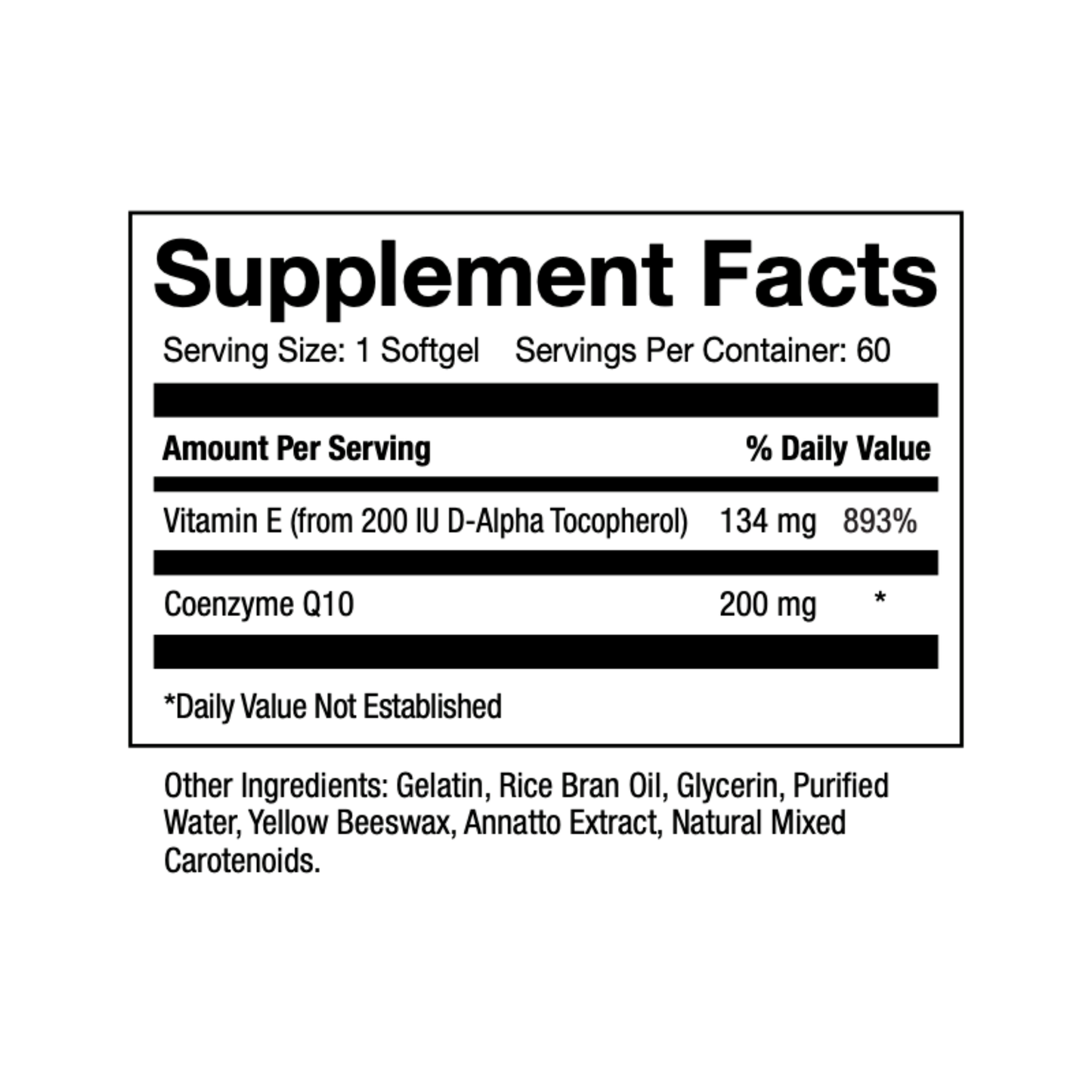 CoQ10 200mg