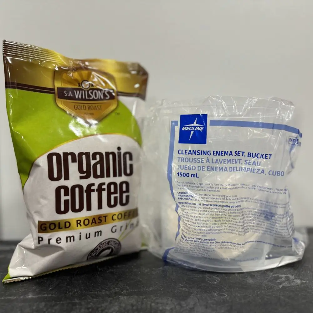 Complete Enema Kit with Organic Coffee bundle
