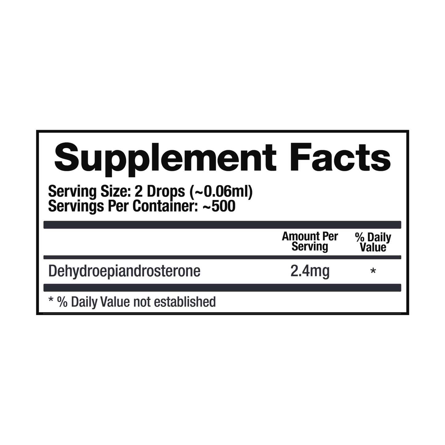 DHEA 30 ml