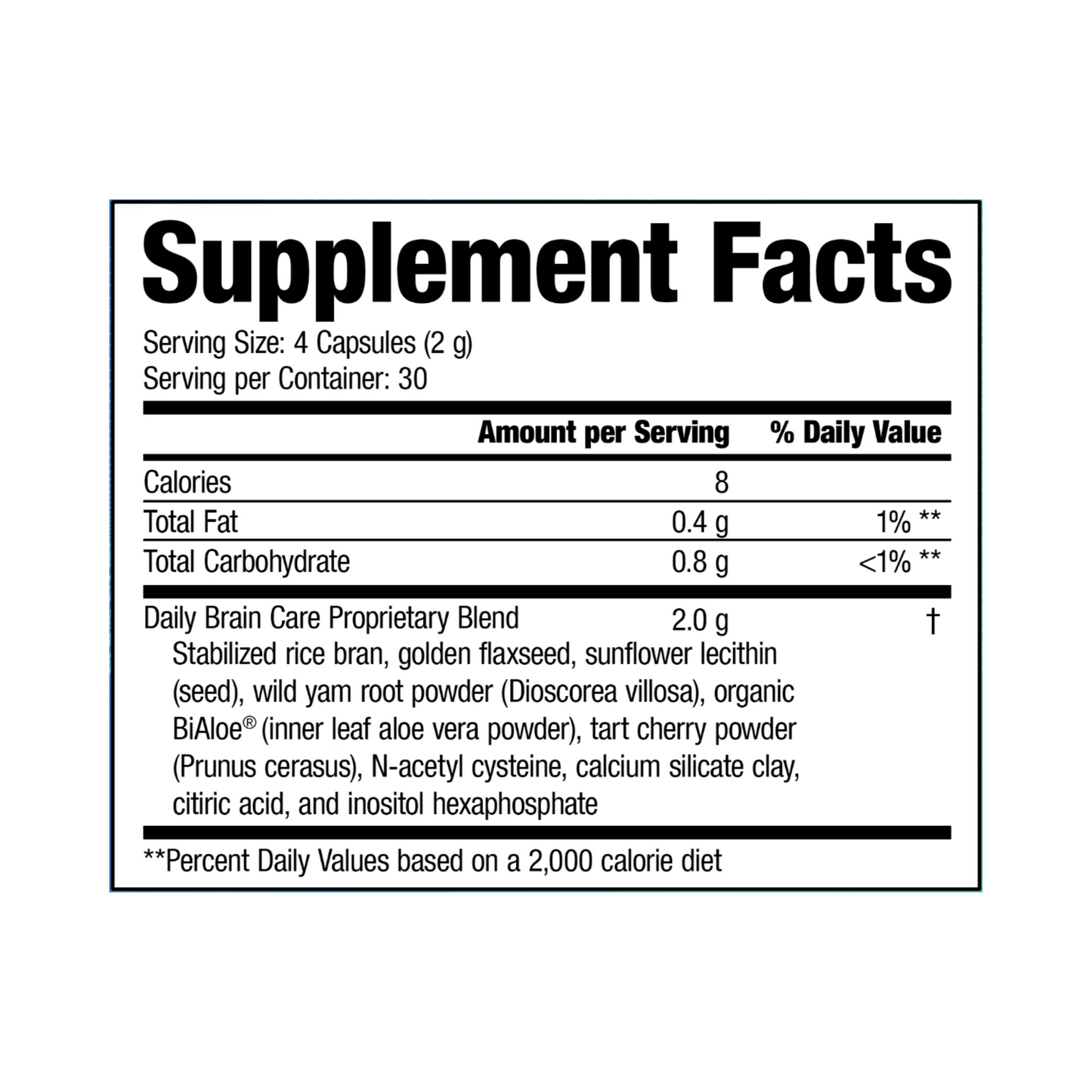 Daily Brain Care Capsules