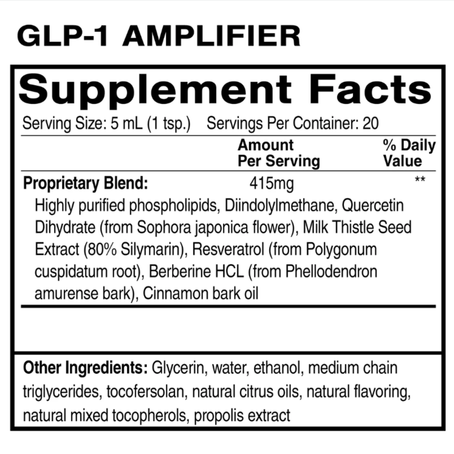 GLP-1 Amplifier
