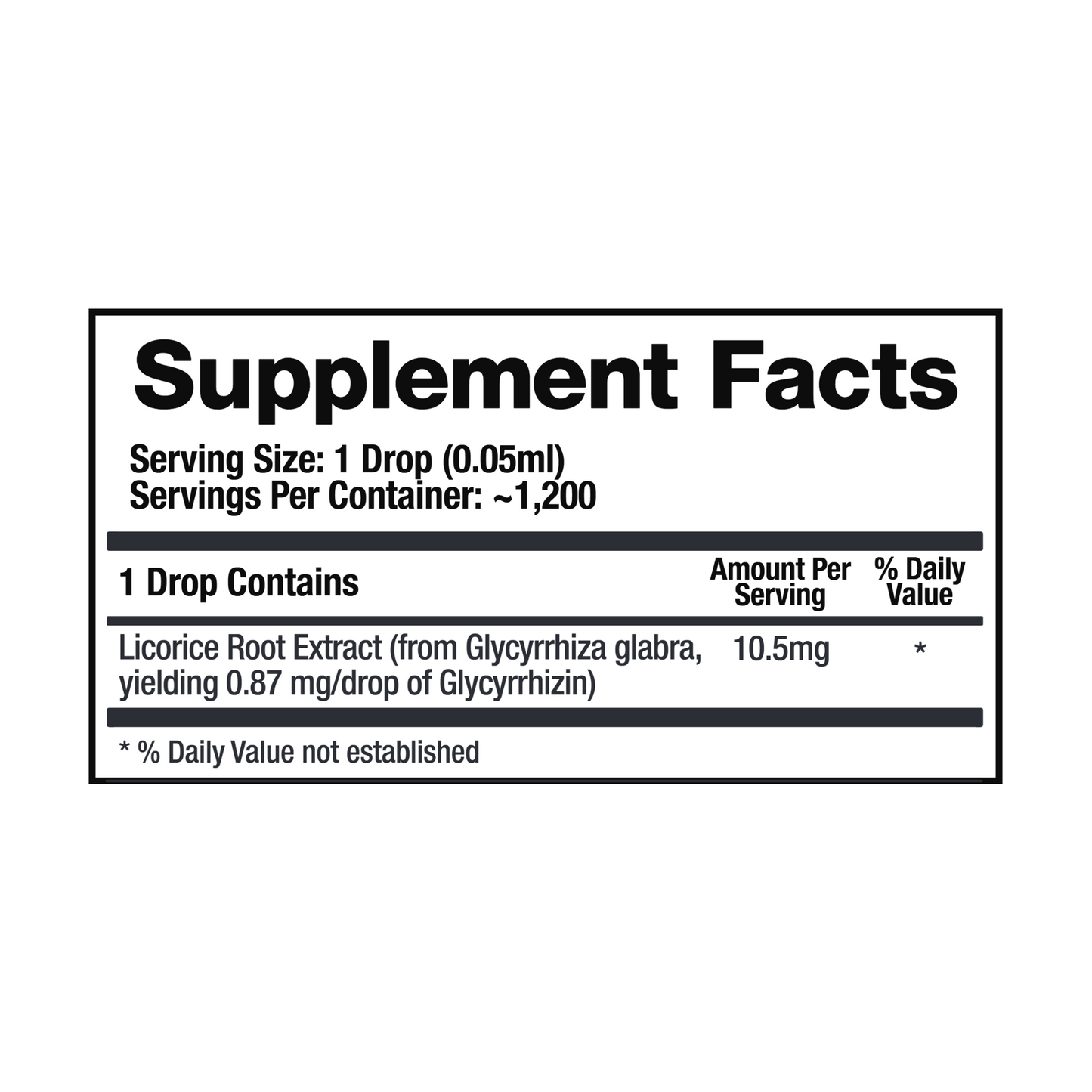 Licorice Root Extract 60 ml