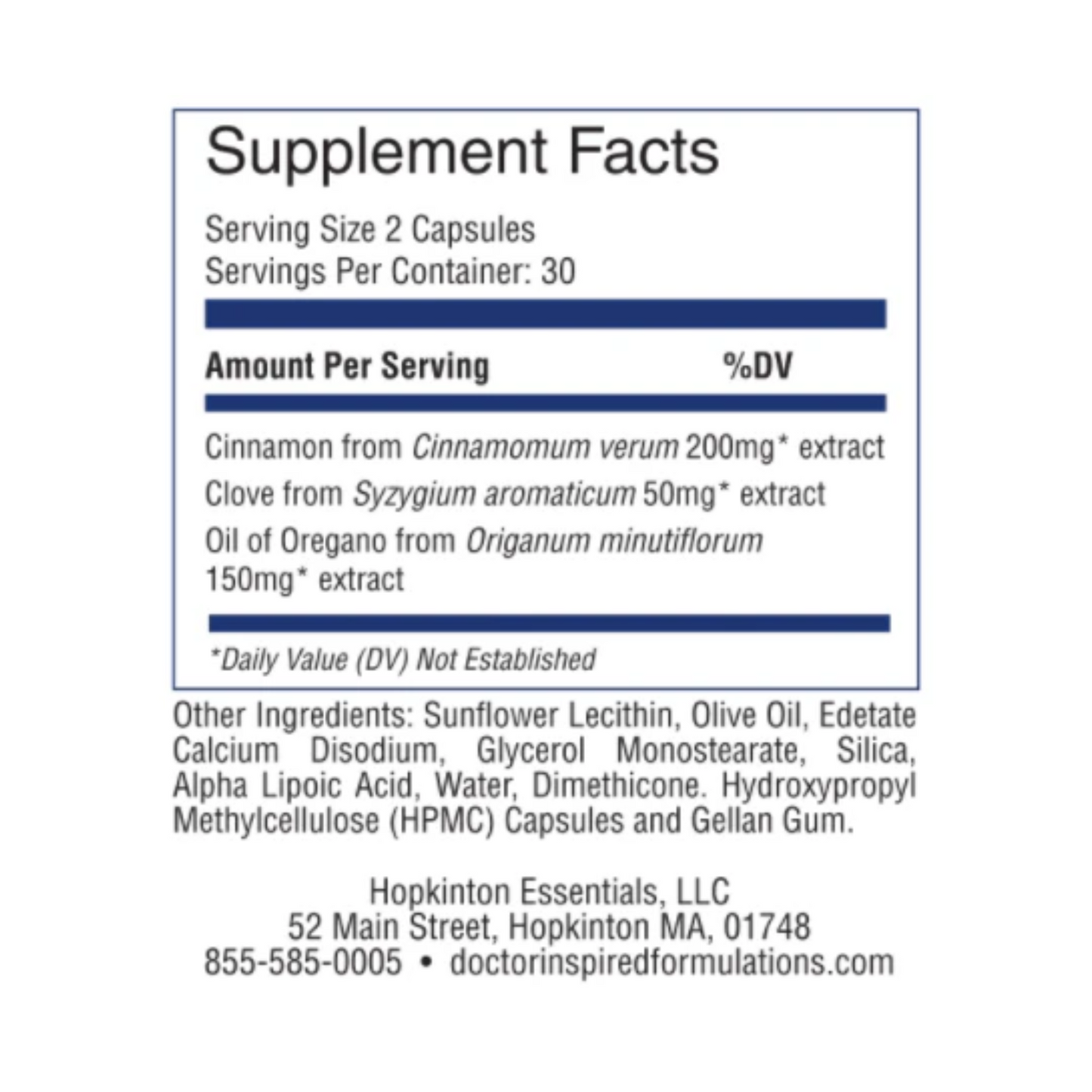 Liposomal Cinnamon, Clove & Oregano - 6 pack (30ct each)