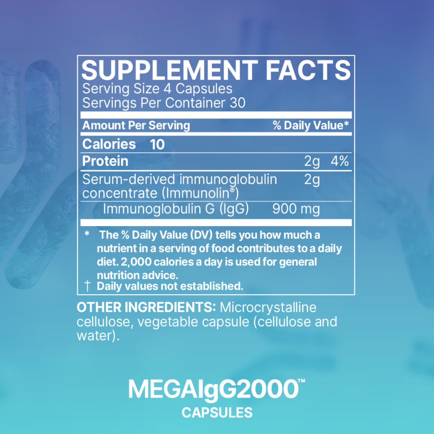 MegaIgG2000 Capsules 120 ct