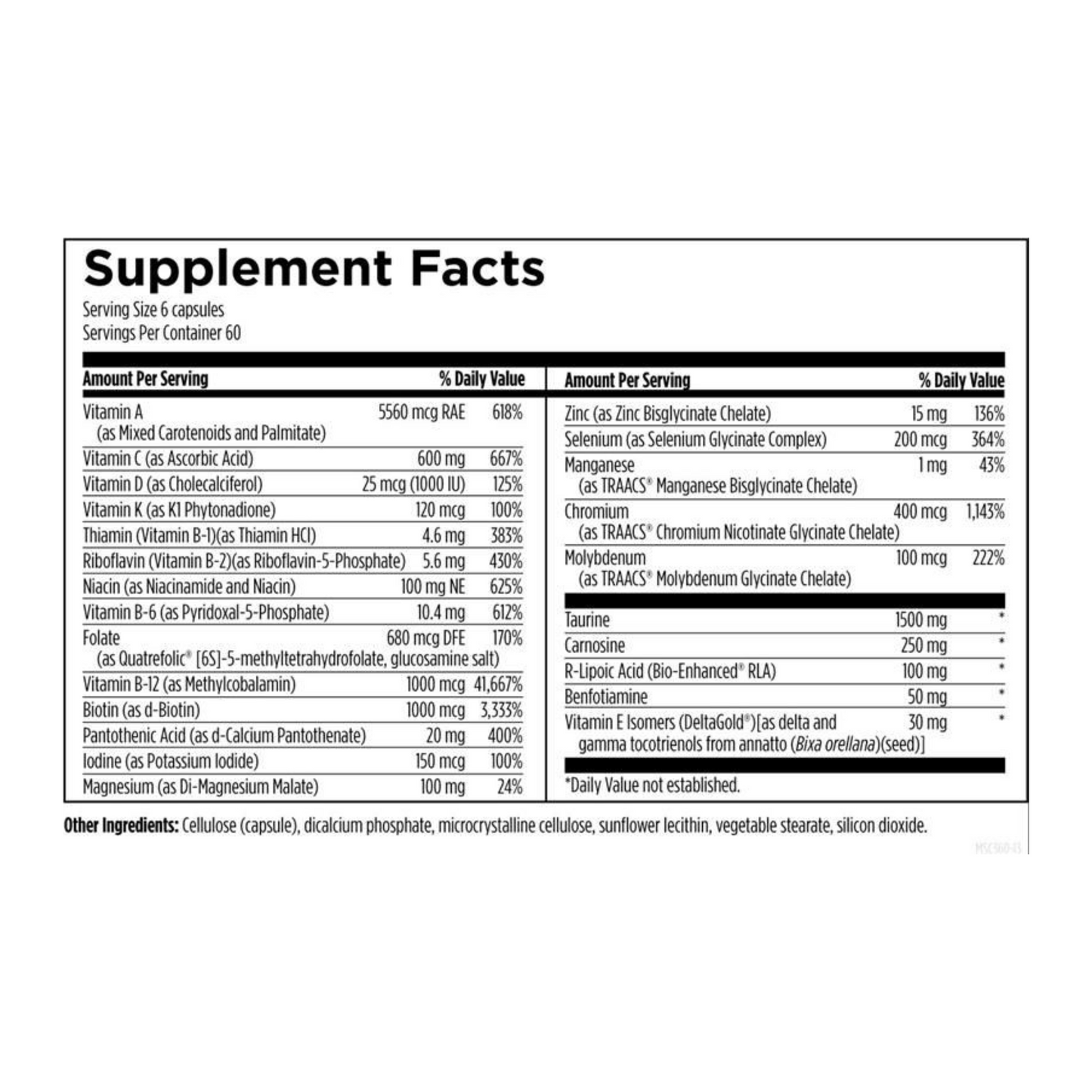 Metabolic Synergy 360ct