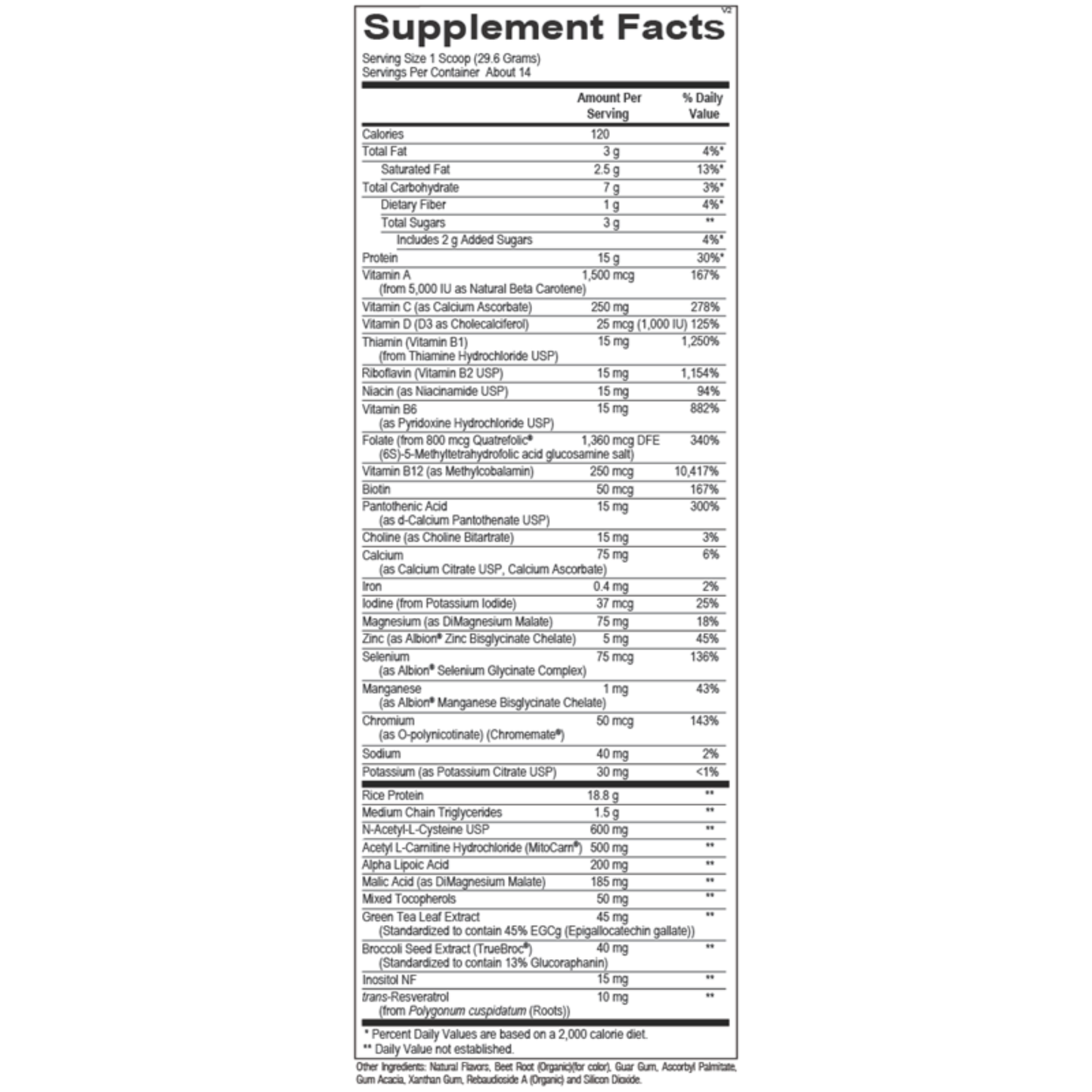 MitoCORE Protein Blend Strawberry