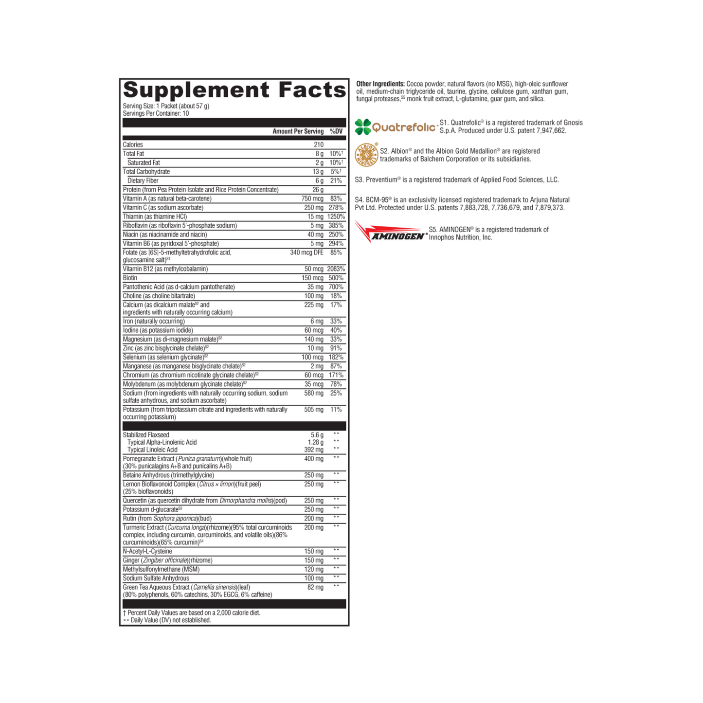 OptiCleanse GHI Creamy Chocolate Sugar- & Stevia-Free 10 Servings