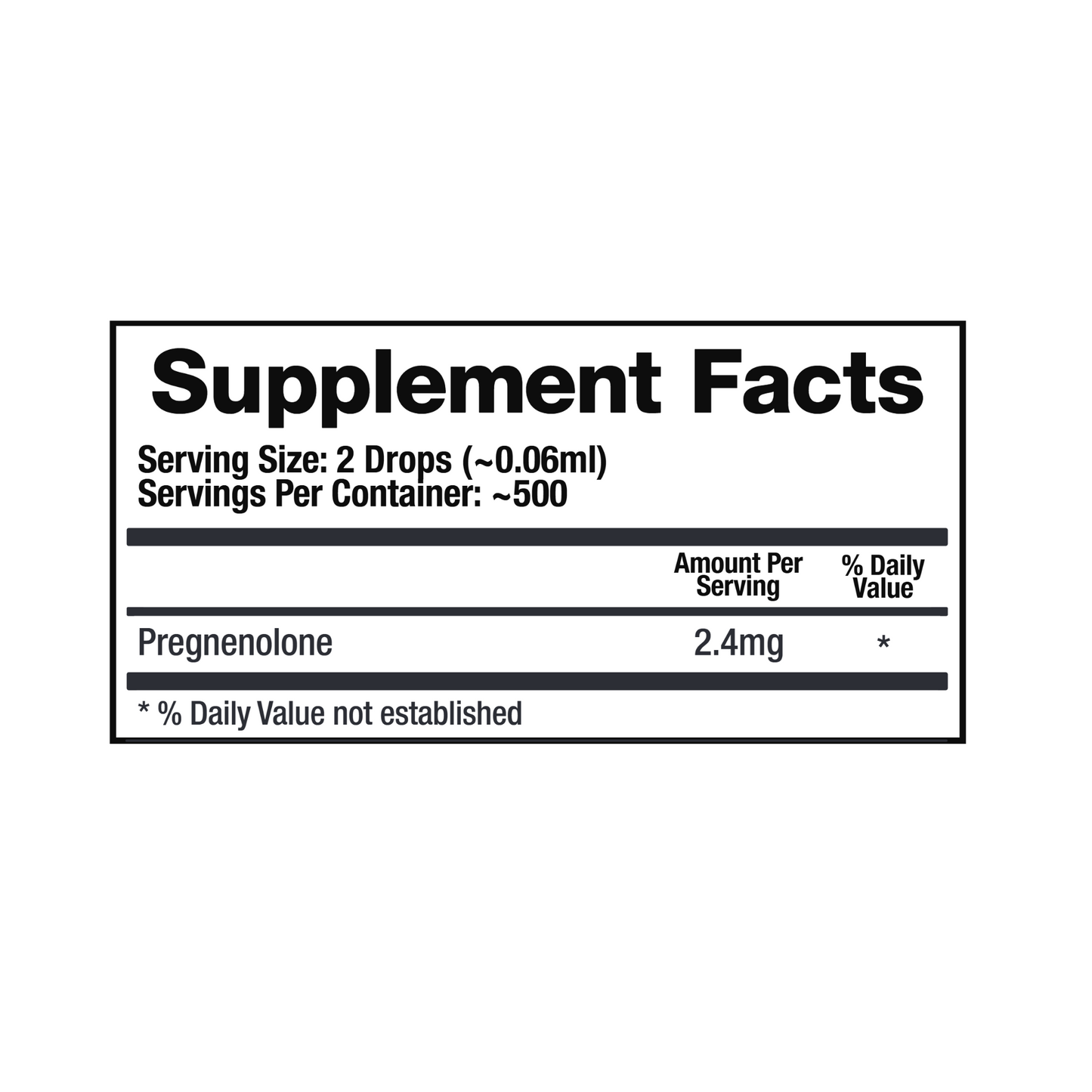 Pregnenolone 30 ml