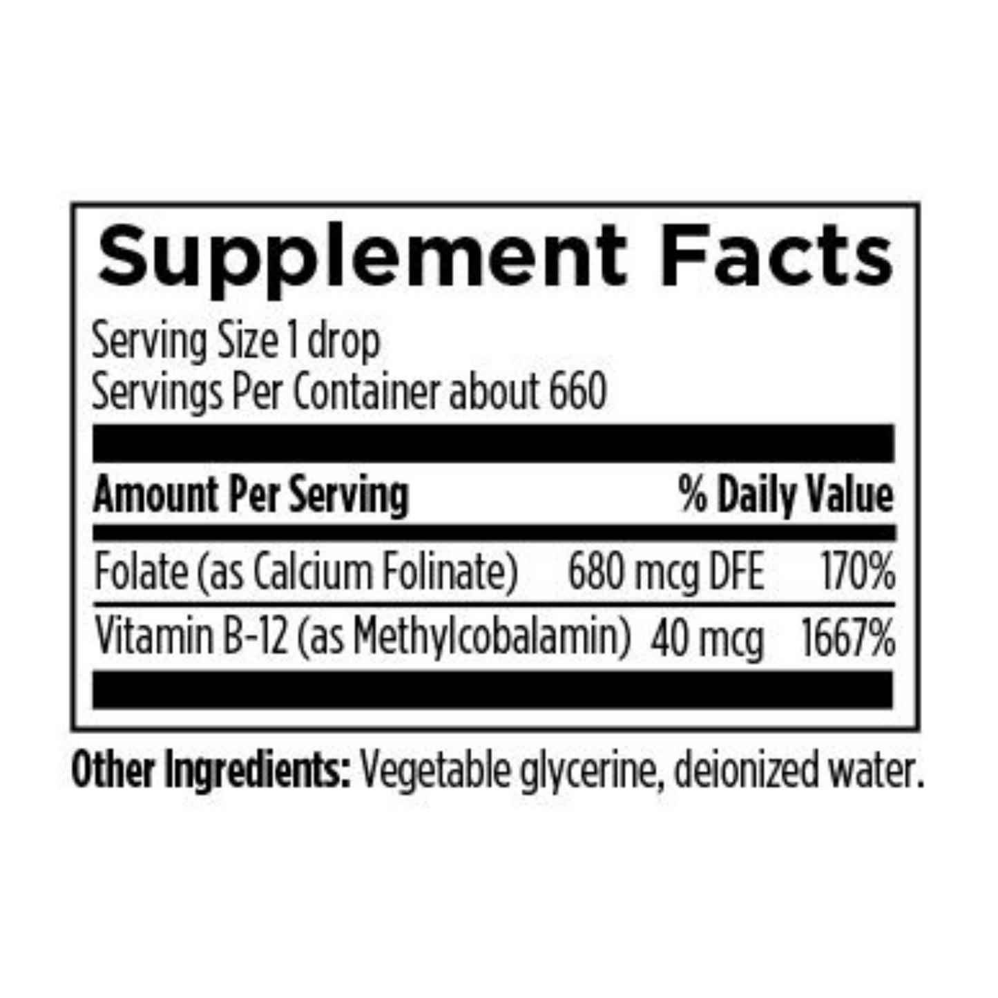 Super Liquid Folate