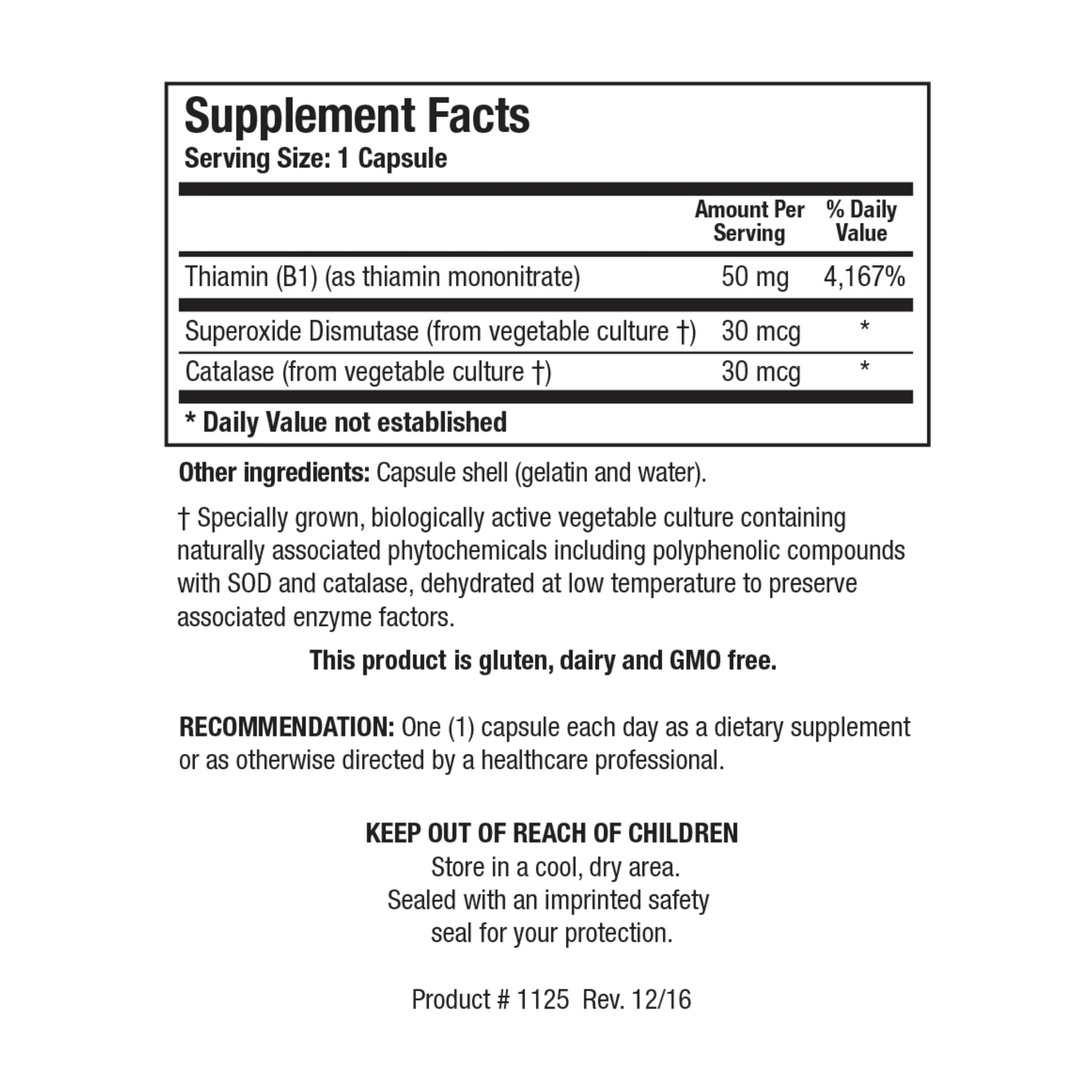 Thiamin 50