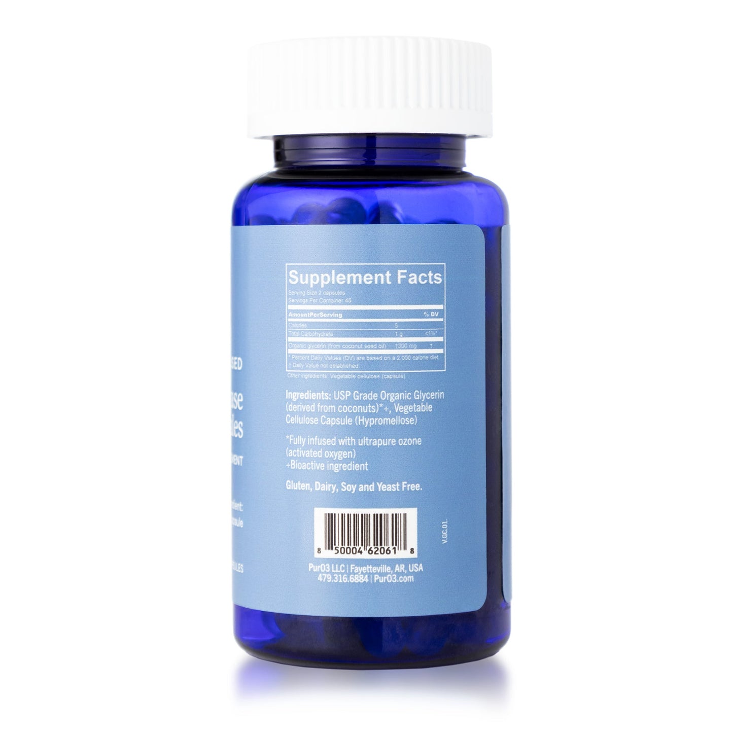 Ozone-Infused Glycerin Capsules 90ct