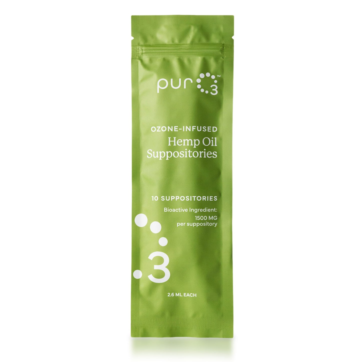 Ozone-Infused Hemp Oil Suppositories