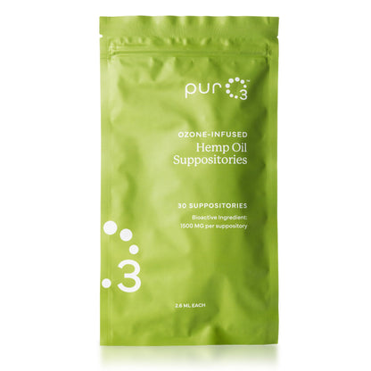 Ozone-Infused Hemp Oil Suppositories