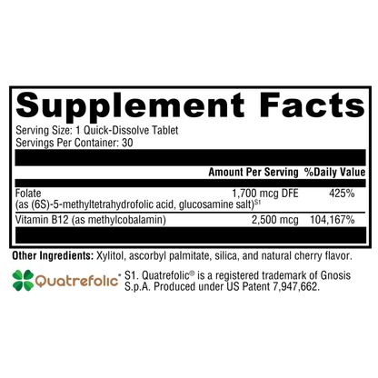 5-MTHF Plus B12 Cherry