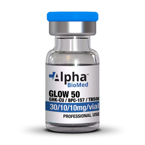 GLOW 50 - GHK-CU (30mg) / BPC-157 (10mg) / TB500 (10mg)