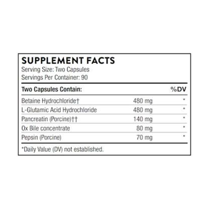 Advanced Digestive Enzymes 180 caps