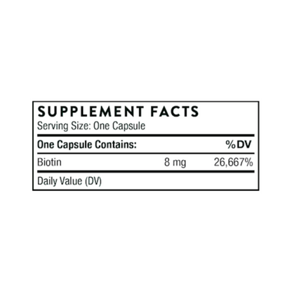 Biotin-8 60 vegcaps