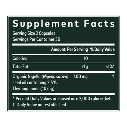 Black Seed Oil 60 caps