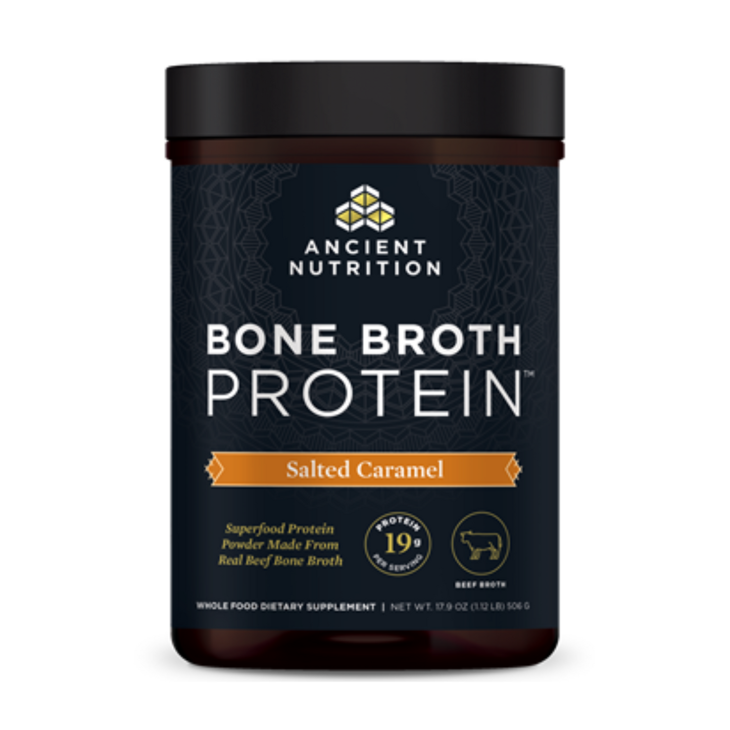Bone Broth Protein Beef Salted Caramel 20 serv