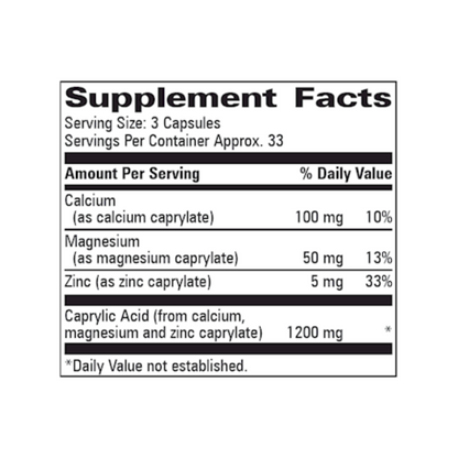 Caprylate Complex 100 caps