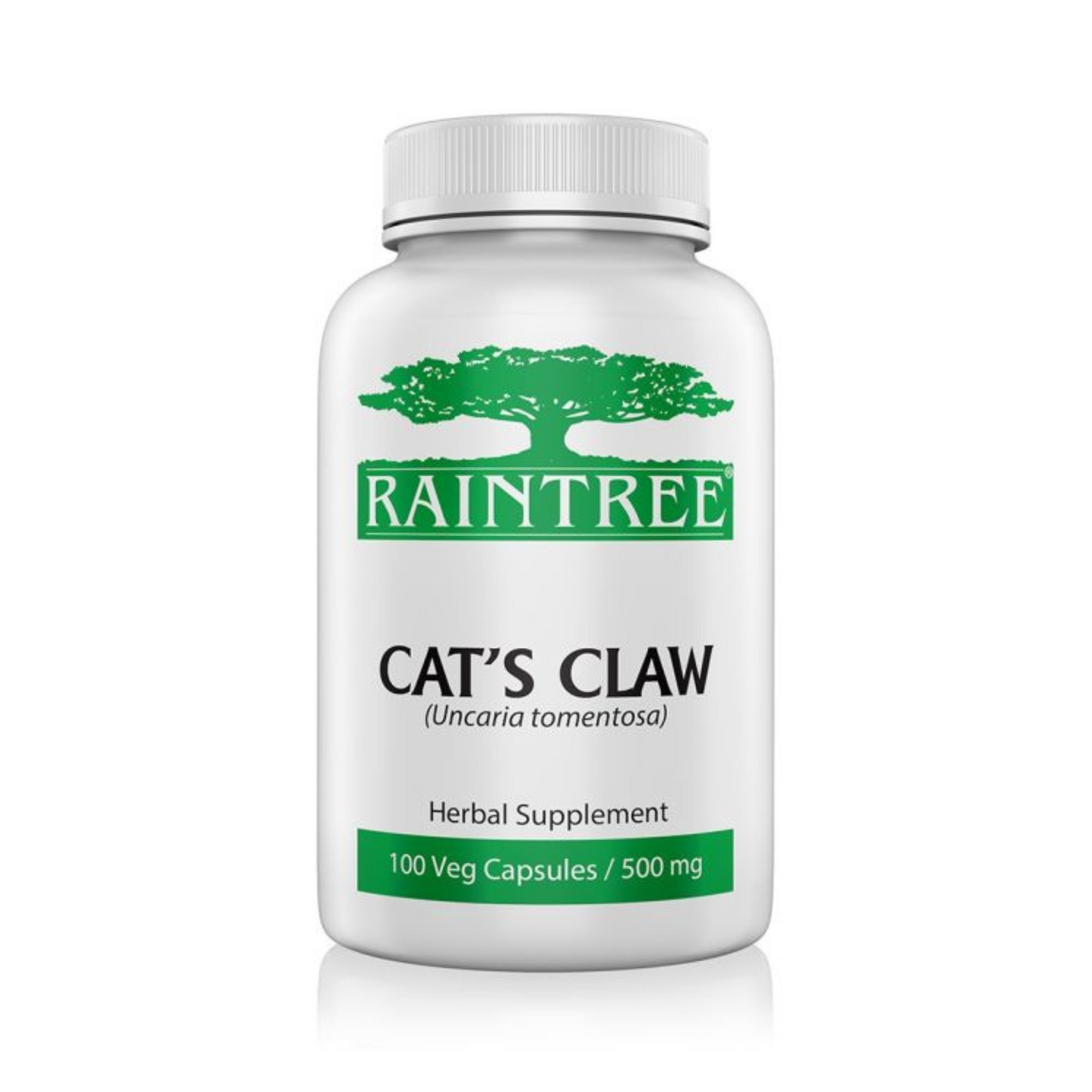 Raintree Cat’s Claw 500 mg 100 Capsules