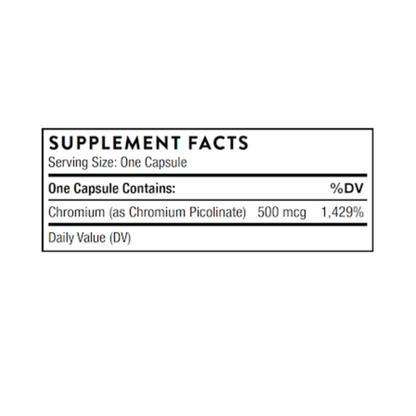 Chromium Picolinate 60 caps