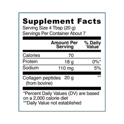 Collagen Peptides Unflavored