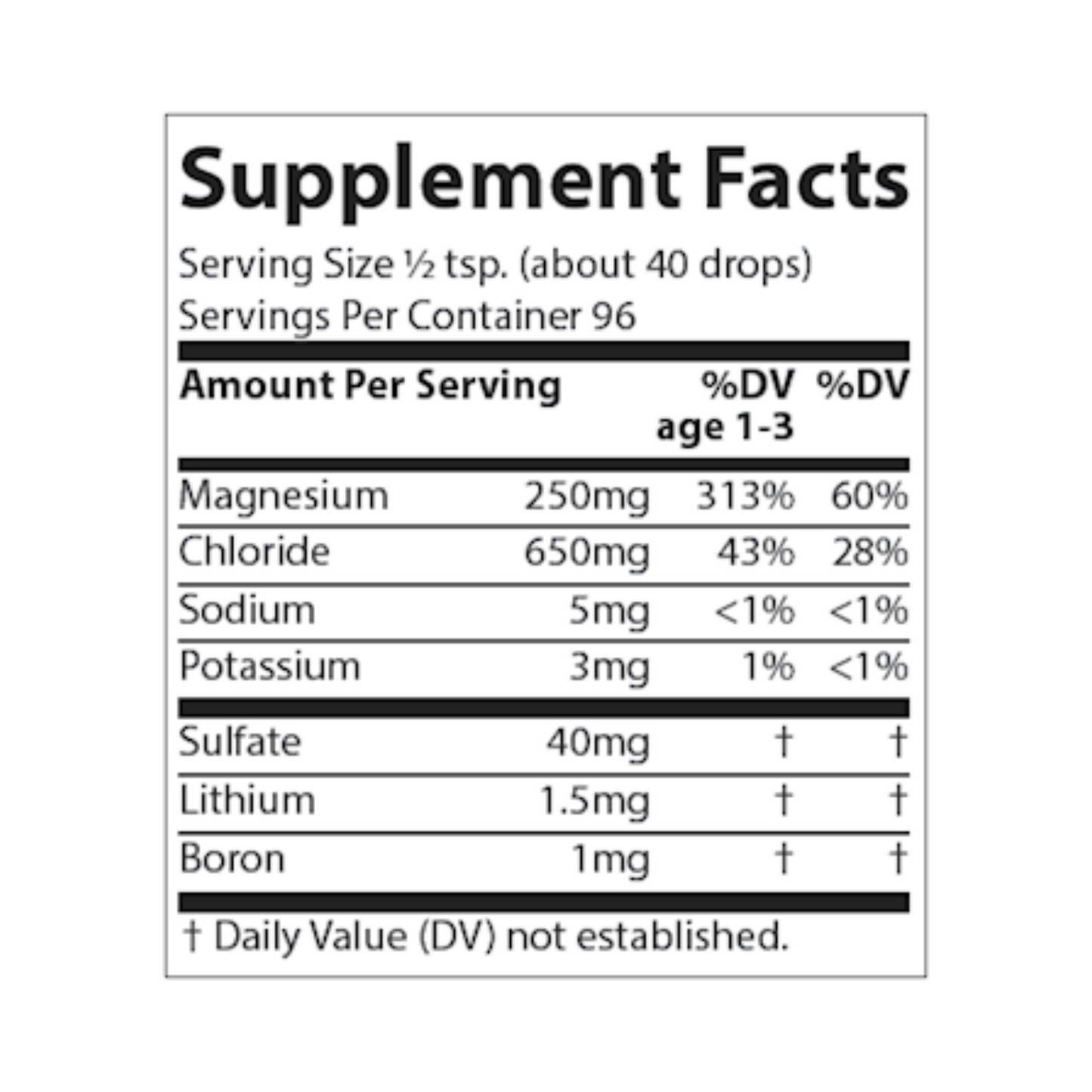 ConcenTrace Trace Mineral Drops 8 oz
