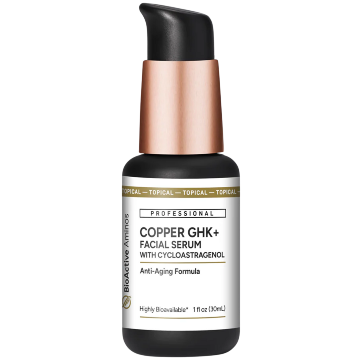 Copper GHK+ Facial Serum with Cycloastragenol