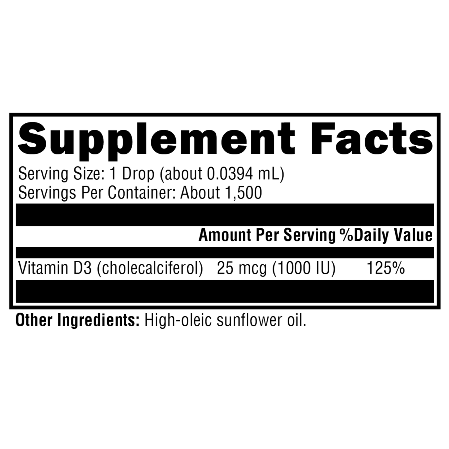 D3 Liquid 2.03 fl oz