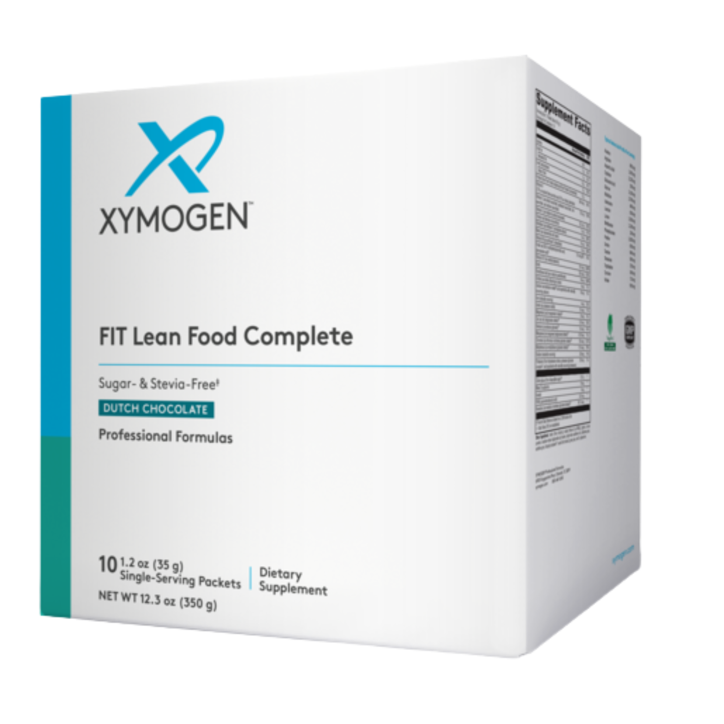 FIT Food Lean Complete Dutch Chocolate Sugar- & Stevia-Free 10 Servings