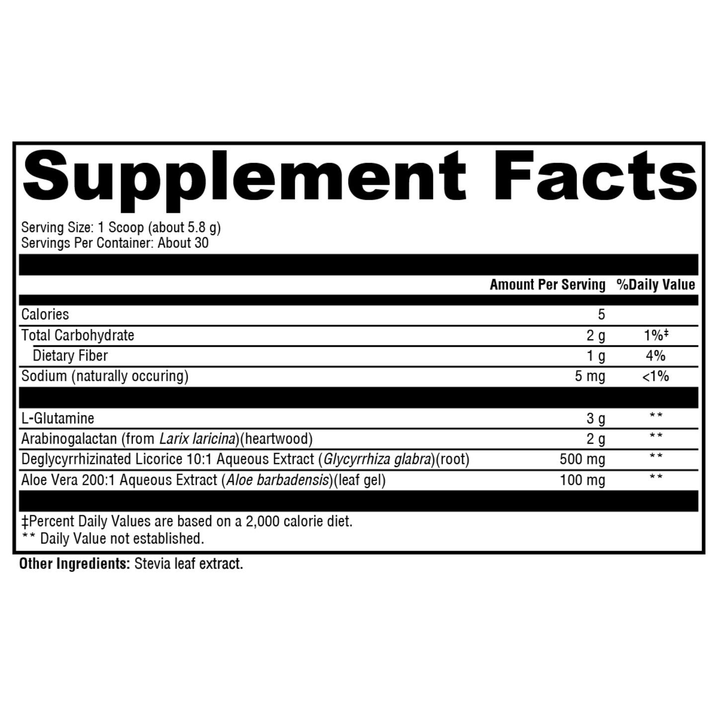 GlutAloeMine 30 Servings