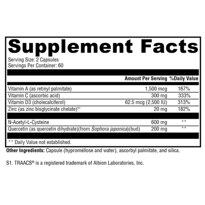 Immune Essentials Daily 120 Capsules