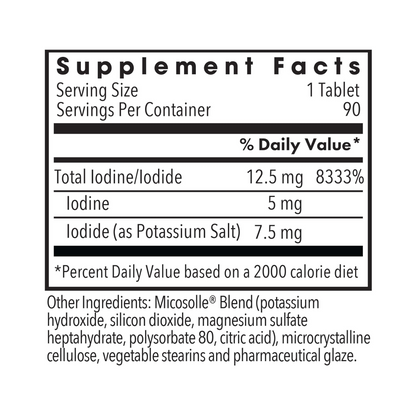Optimox Iodoral 12.5 mg 90ct
