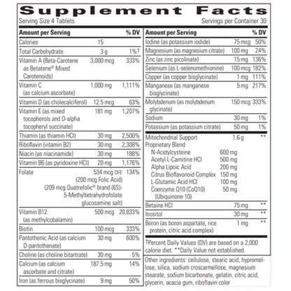 K-Pax Mitonutrients 120 tabs