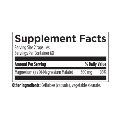 Magnesium Malate 120 ct