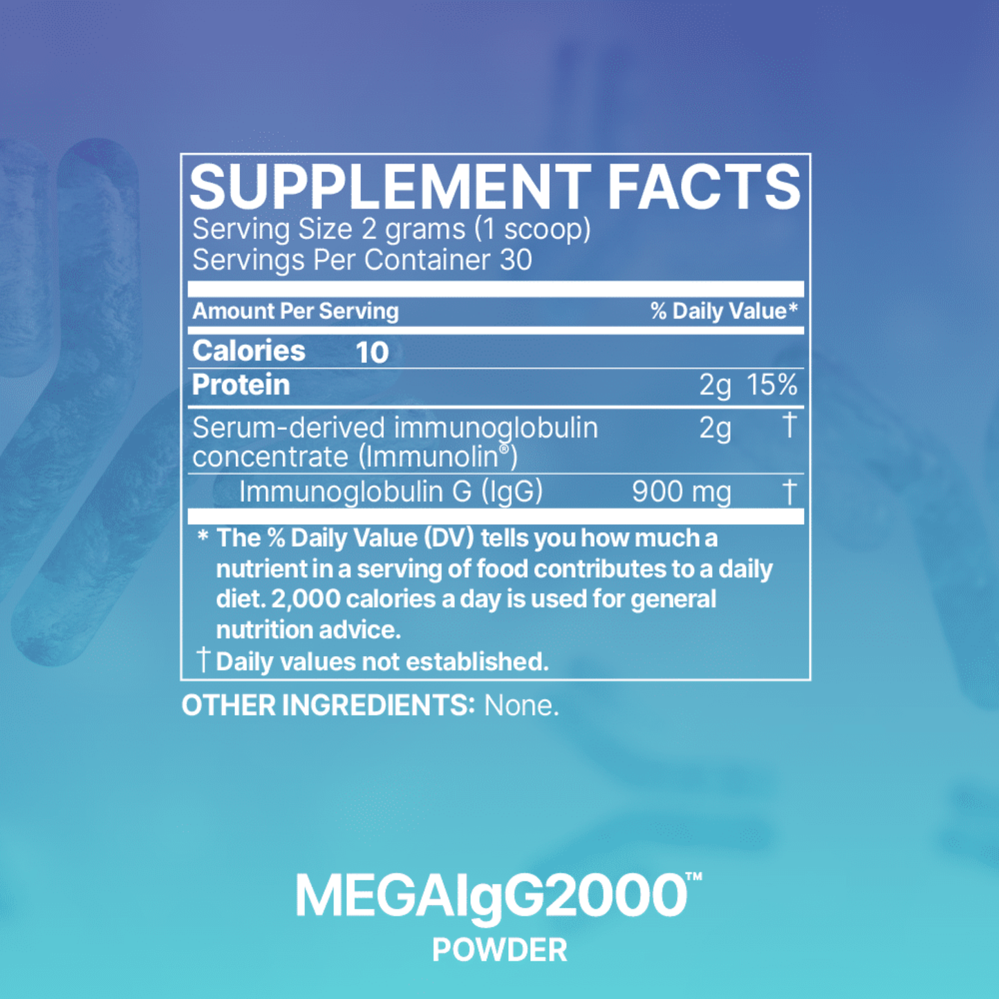 MegaIgG2000 Powder 60 g