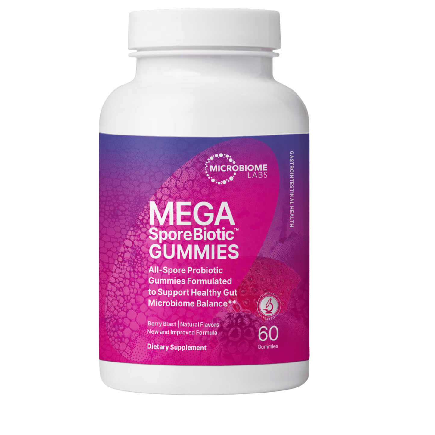 MegaSporeBiotic Gummies 60ct