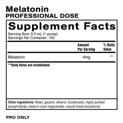 Melatonin Professional Dose 1 fl oz