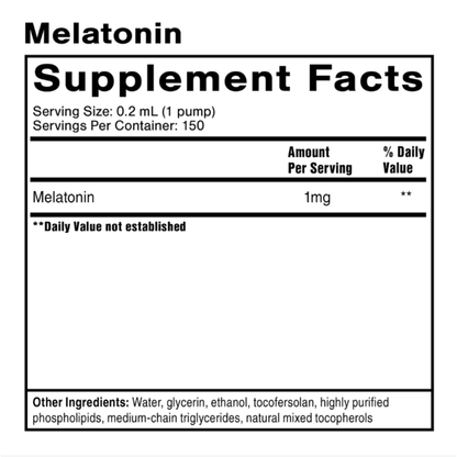 Melatonin 1.0 FL OZ (30mL)