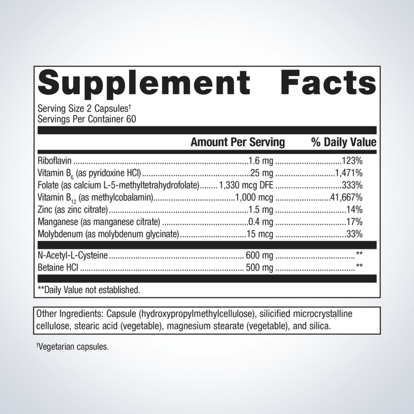 MethylCare Methylation Supplement