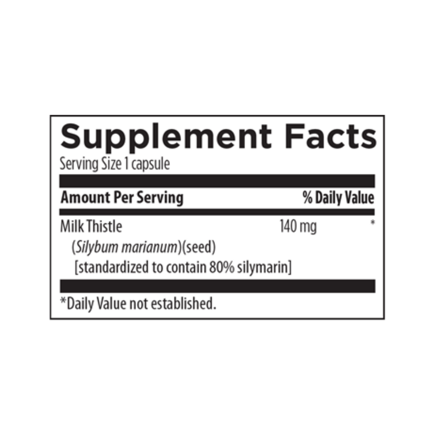 Milk Thistle 90 vegcaps
