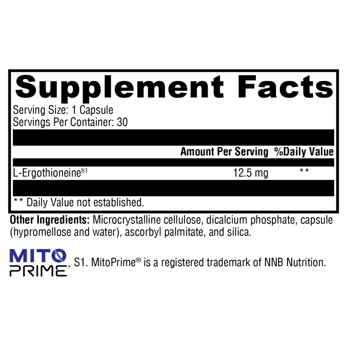 MitoPrime 30 Capsules