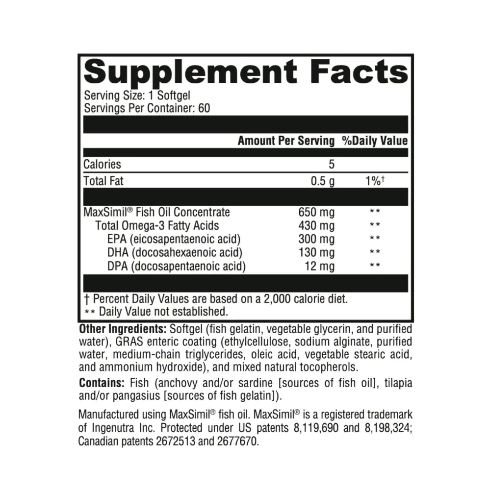 Mono Omega 650 EC 60ct