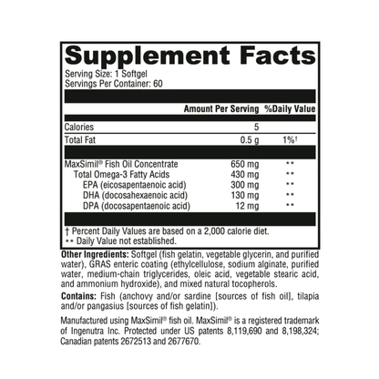 Mono Omega 650 EC 60ct