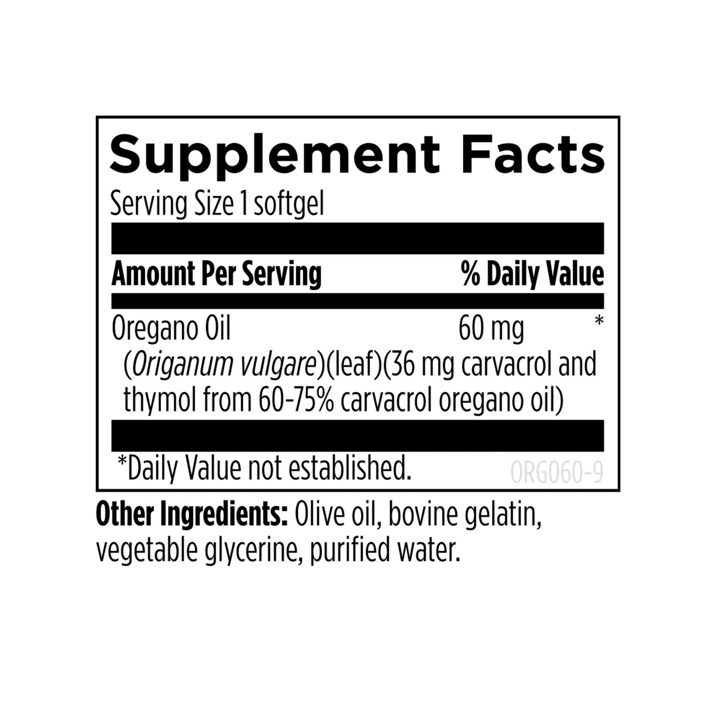 Oil of Oregano