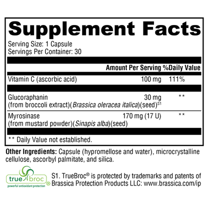 OncoPLEX Plus Myrosinase 30 Capsules